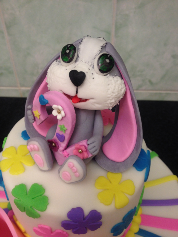 Торт с зайкой