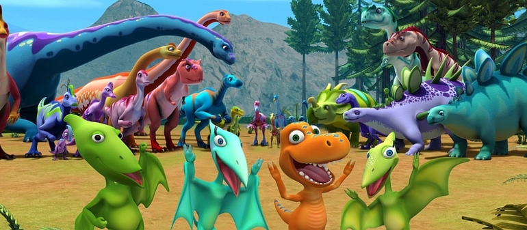 Поезд динозавров