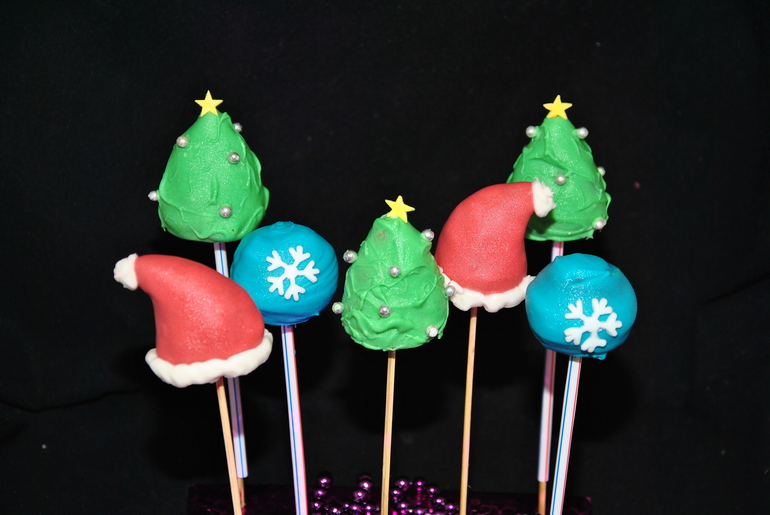 Кейкпопсы новогодние