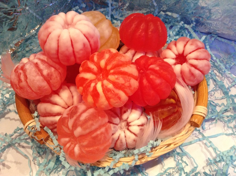 Мандаринки и пиончики