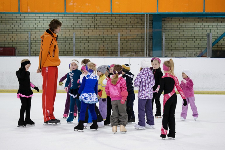 открытый урок по фигурному катанию