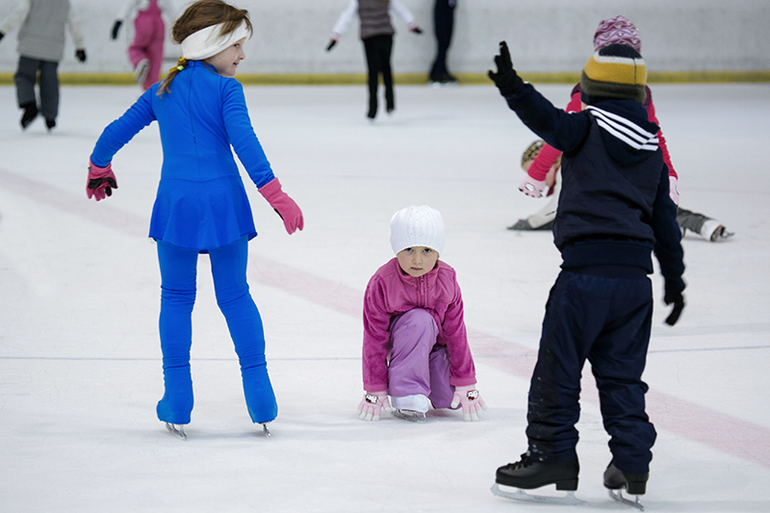 открытый урок по фигурному катанию