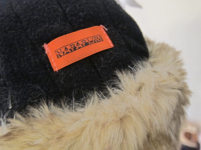 шапка ушанка napapijri размер на 1-2 годика 1500 руб