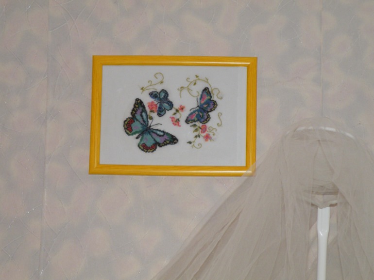 Закончила вышивку