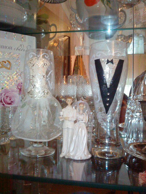 Бокалы ЖЕНИХ и НЕВЕСТА