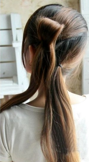 Ещё причесочка, простая, но интересная