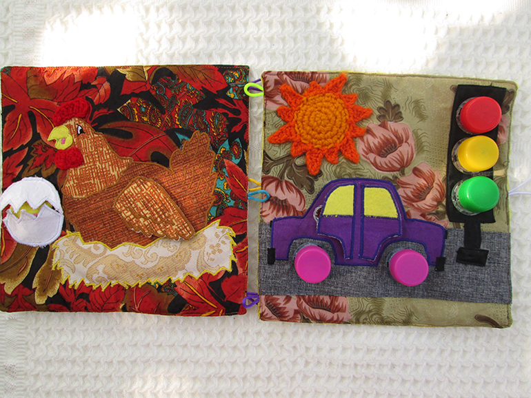 Развивающая книжка для дочи