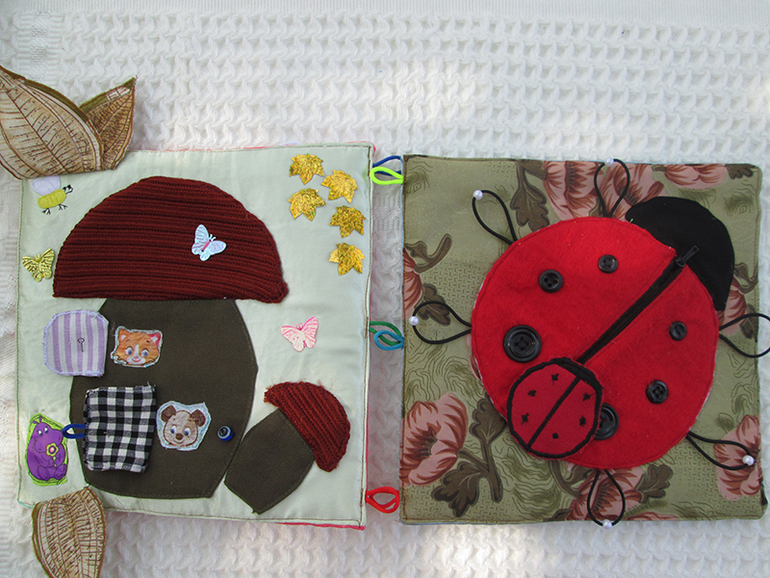 Развивающая книжка для дочи