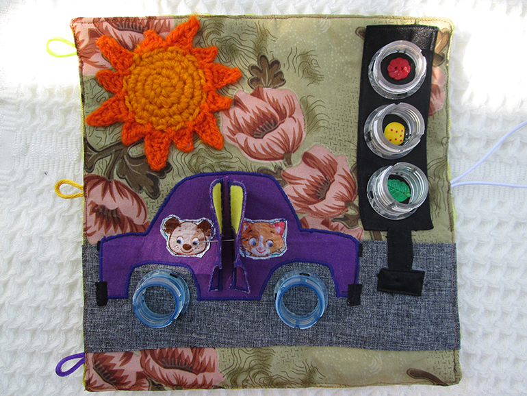 Развивающая книжка для дочи