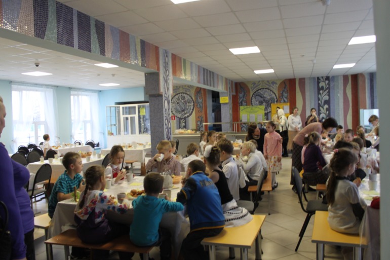 Наш первый праздник в Воскресной школе " Именины"