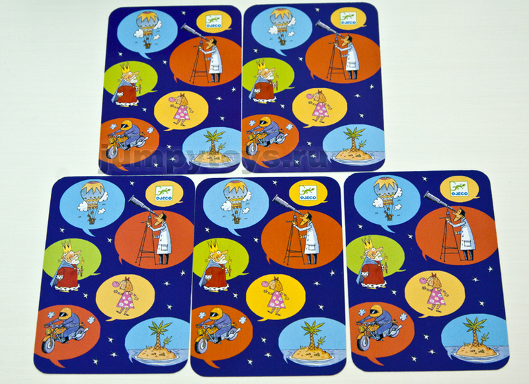 Настольные игры. Bla bla bla от Djeco