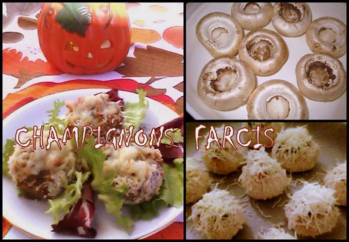 Champignons farcis