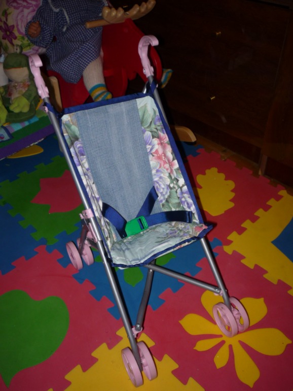 Обновленная кукольная коляска.2