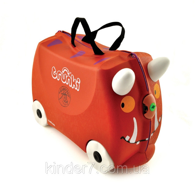 ПРОДАМ НОВЫЙ чемодан Trunki Груффало + наклейки 2500 руб