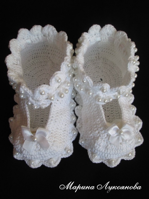 Пинетки для девочки