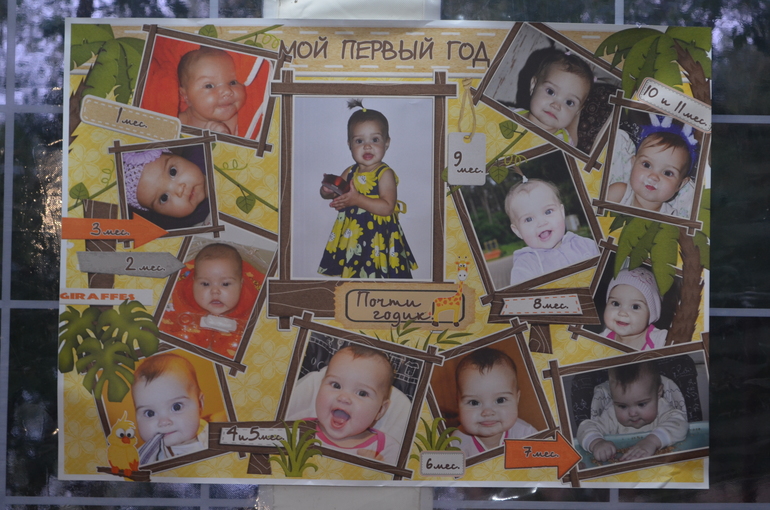 Алисику годик 12.08.2013