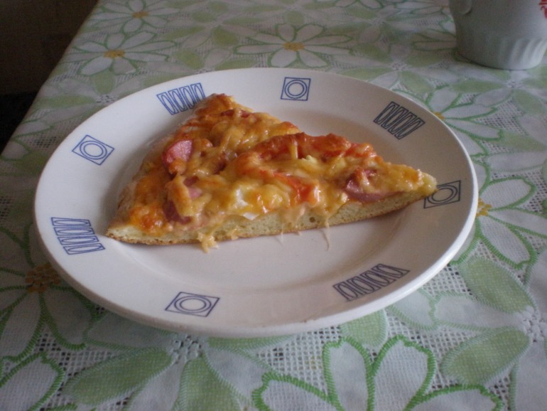 быстрая пицца.