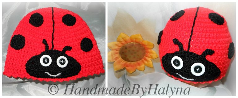 Шапочка Божья Коровка