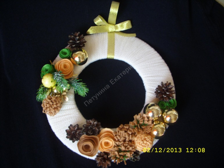 Новогодние венки.