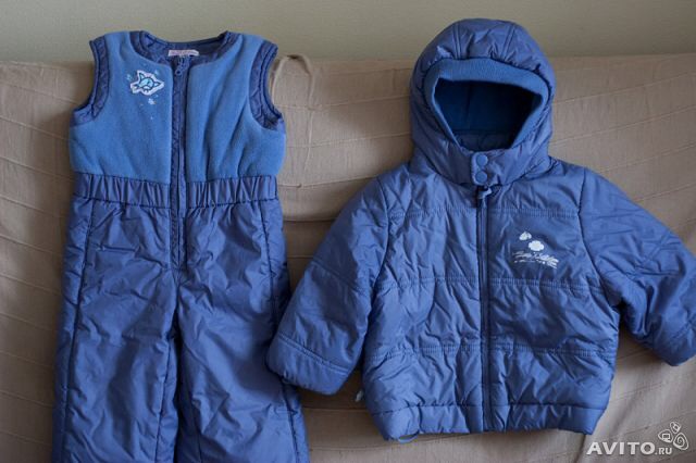 Костюм зимний эттидетти. Размер 80. 700руб