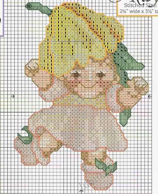 Маленькие схемы вышивок.