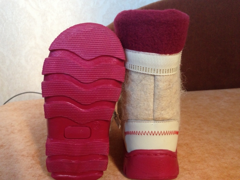 Пристраиваю валенки ФОМА 23 р-ра