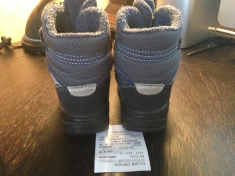 Зимние сапожки scandia, р-р 22, 1300 руб.