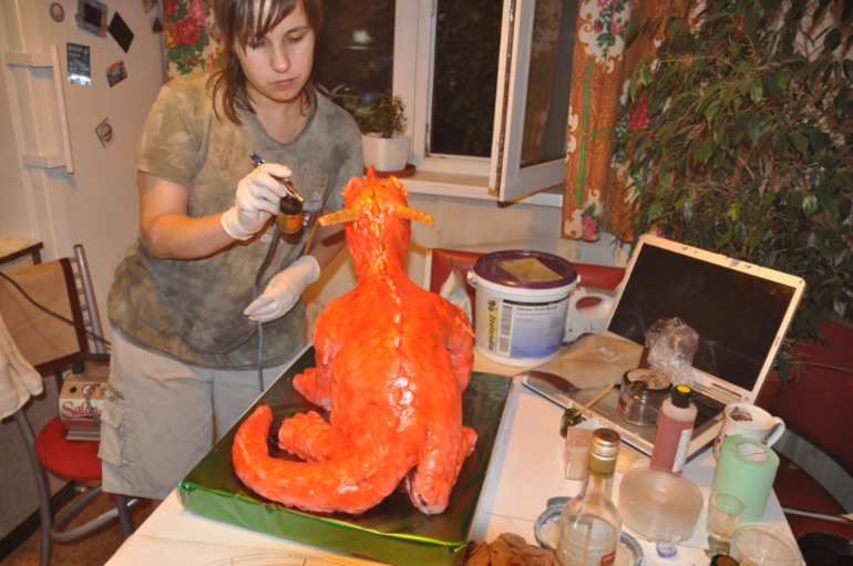 МК торт дракон