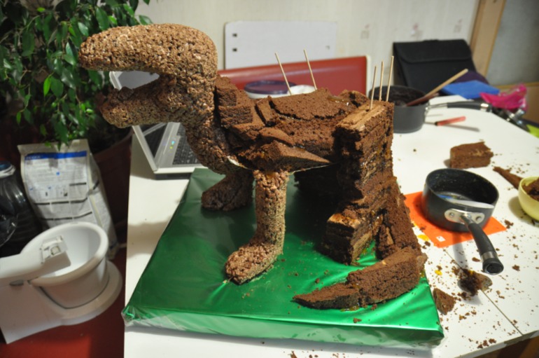 МК торт дракон