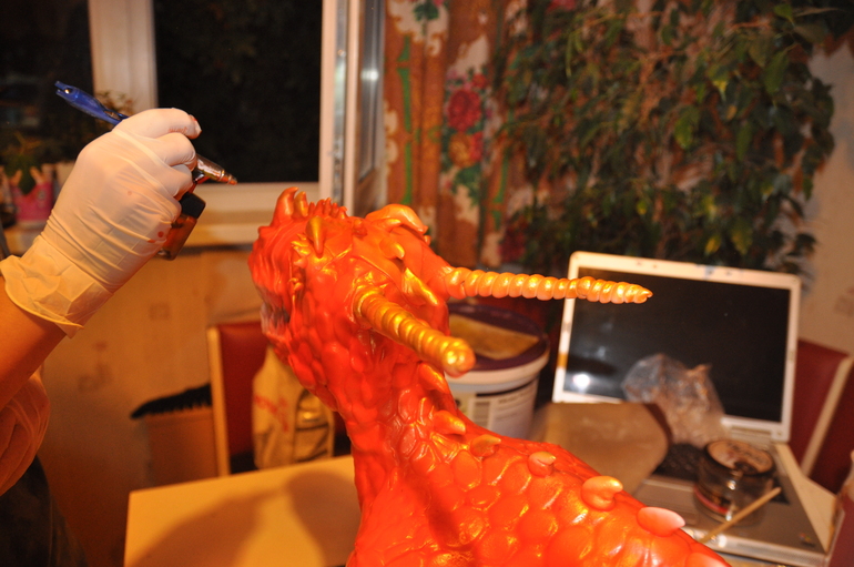 МК торт дракон