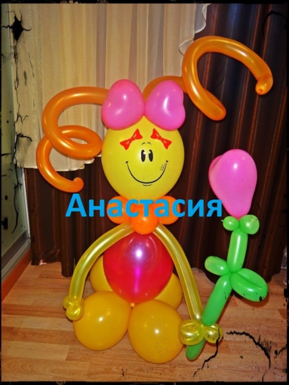Украшение воздушными шарами!