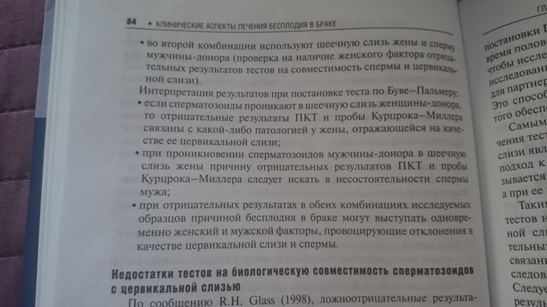 Посткоитальный тест - сдать анализ на совместимость