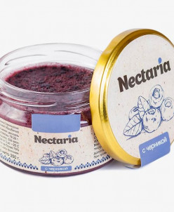 Взбитый мед Nectaria с черникой.