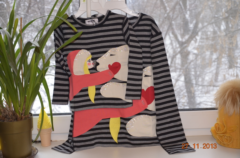 Sonia Rykiel  4 и 14 лет.