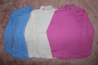 Новые водолазки на 7 и 8 лет