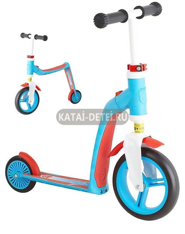 Самокат-беговел трансформер Scoot&Ride; Highway Baby 2 в 1