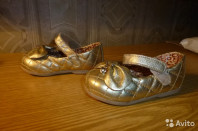 Кожаные туфли для девочек Ortope р. 21