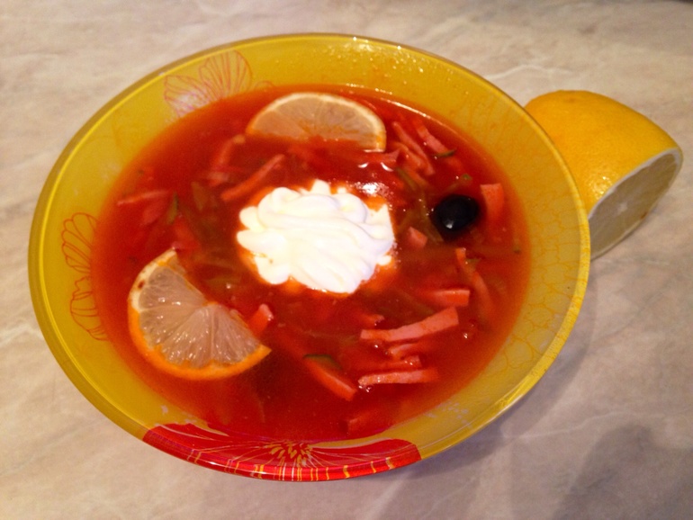 Солянка сборная мясная!
