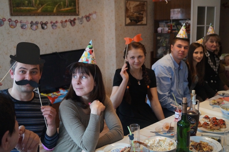 Первый День Рождения Полинки=)