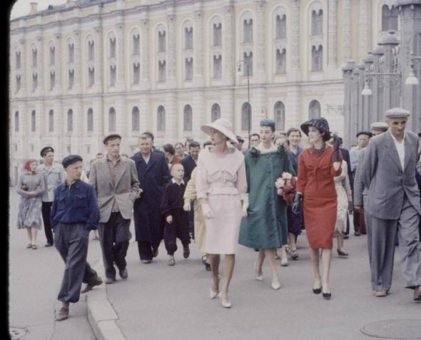 Dior в Москве в 1959)))