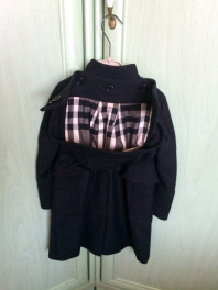 Пальто Burberry для девочки