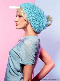 шапка вязаная