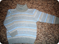 Новый Свитер для мальч УСИ-ПУСИ р-р 104 (50% шерс)