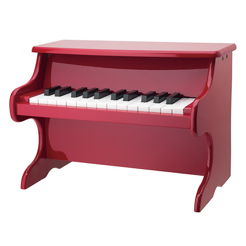 Деревянное пианино Janod, красное, 3000 руб.