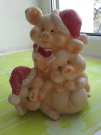 Фигурки поросят, копилки, 3 шт
