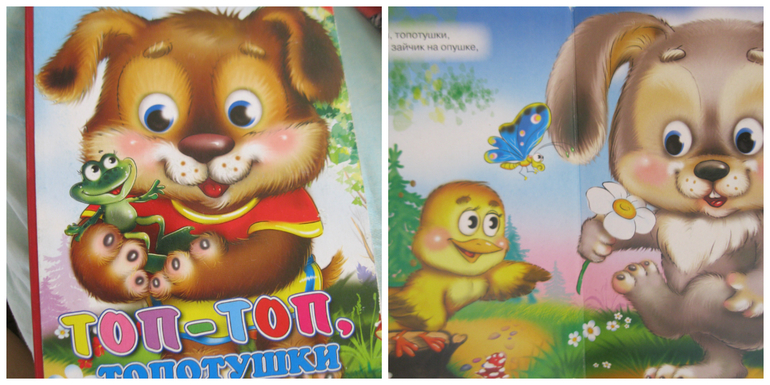 Обзор наших первых книжек.