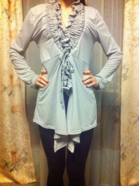 Кардиган серого цвета. Г. Зеленоград