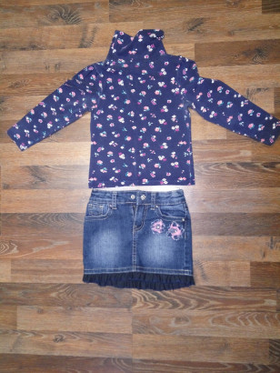 Кофточка и юбочка.