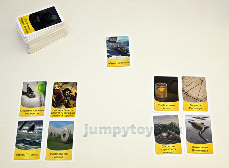 Настольные игры. Timeline от Asmodee
