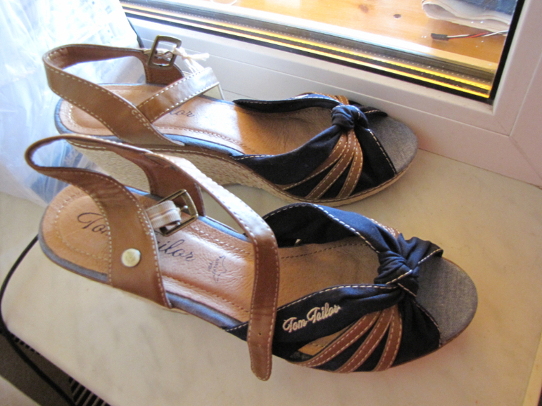 Босоножки Tom Tailor удобнейшие 40-41р-р